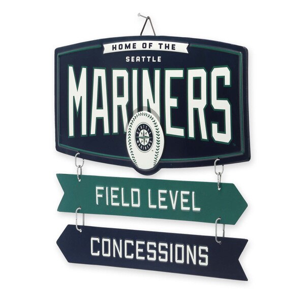 Seattle Mariners Field Level Concessions Metal Sign Open Road Brands